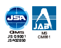 QMS JIS Q 9001・JSAQ28520・JAB MS CM001